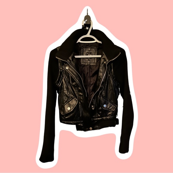 Beverley Hills Polo Club Faux Leather Jacket - Picture 2 of 3